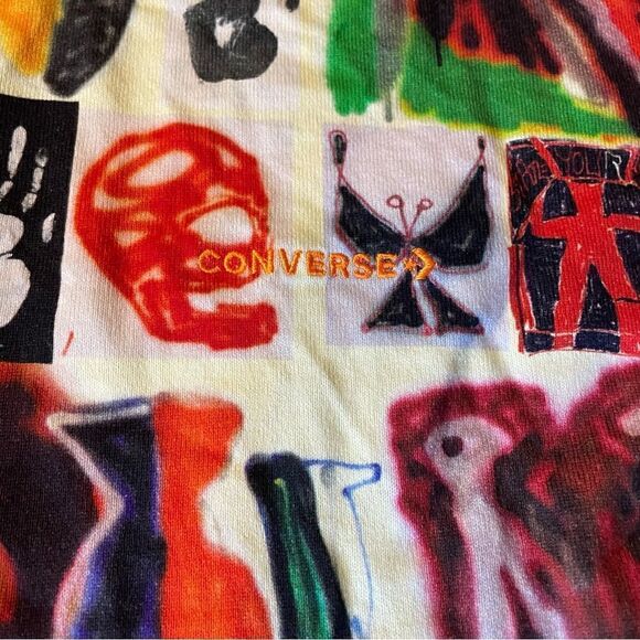 Converse Shapes By Come Tees Special Collaboration Shirt Unisex Size M cotton - Picture 8 of 8